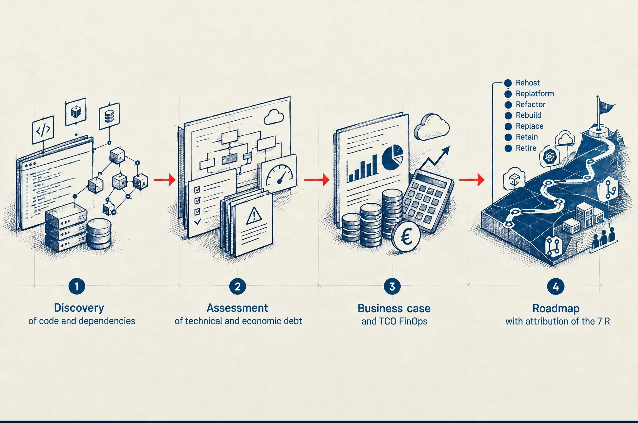 Phases of the modernization assessment process