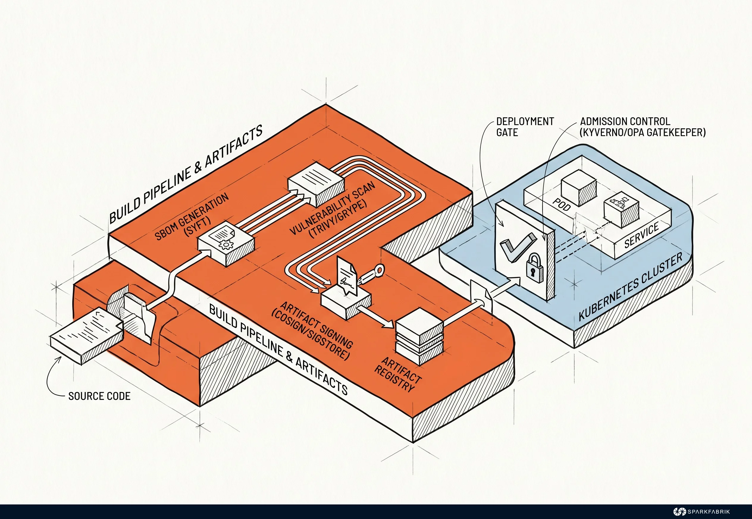 Mappa degli strumenti Cloud Native per la conformità CRA