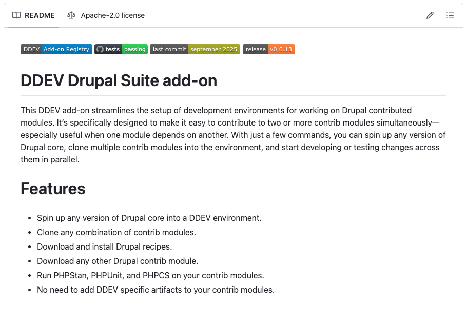 DDev Development Enviroment