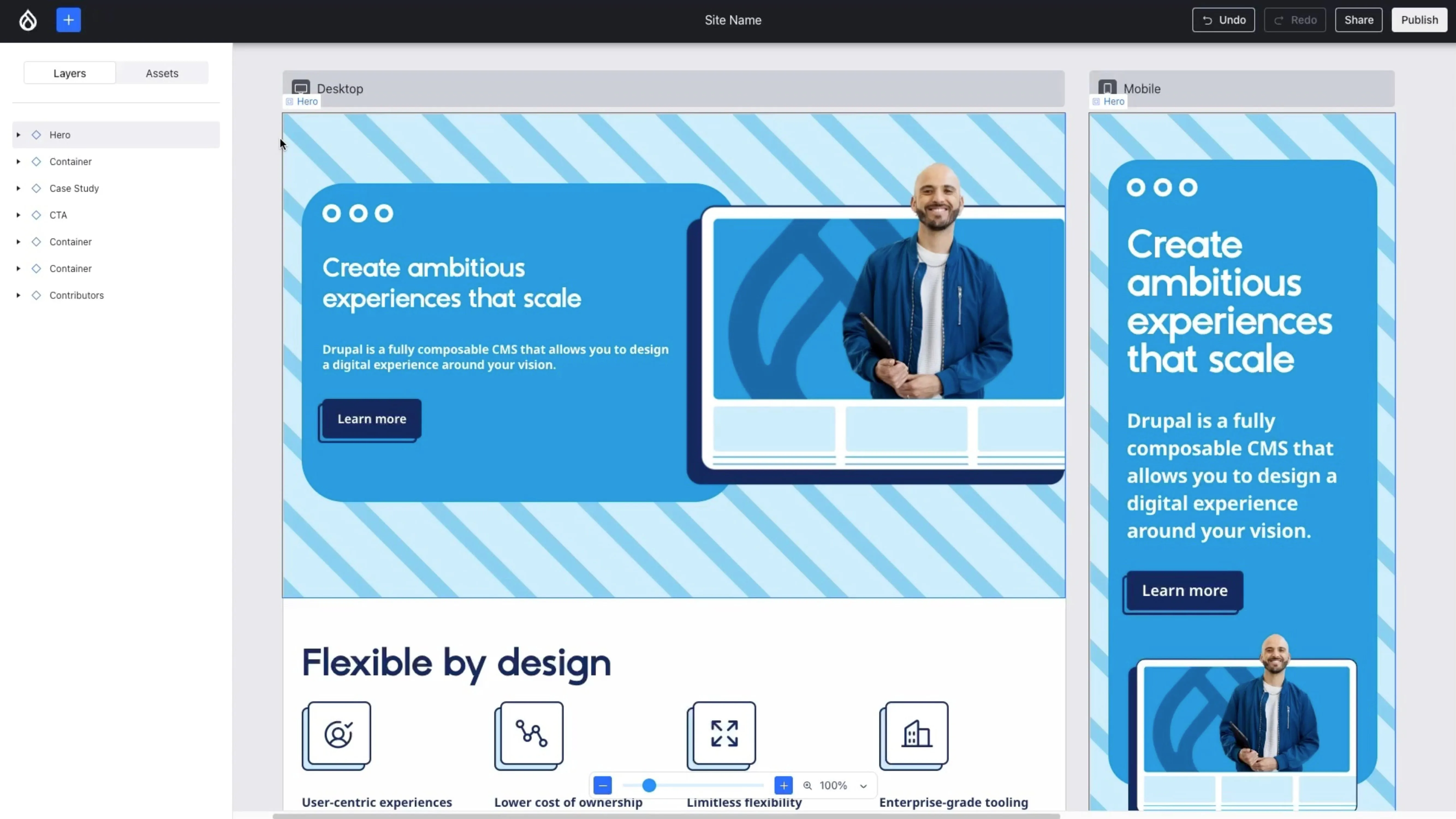 Drupal Experience Builder
