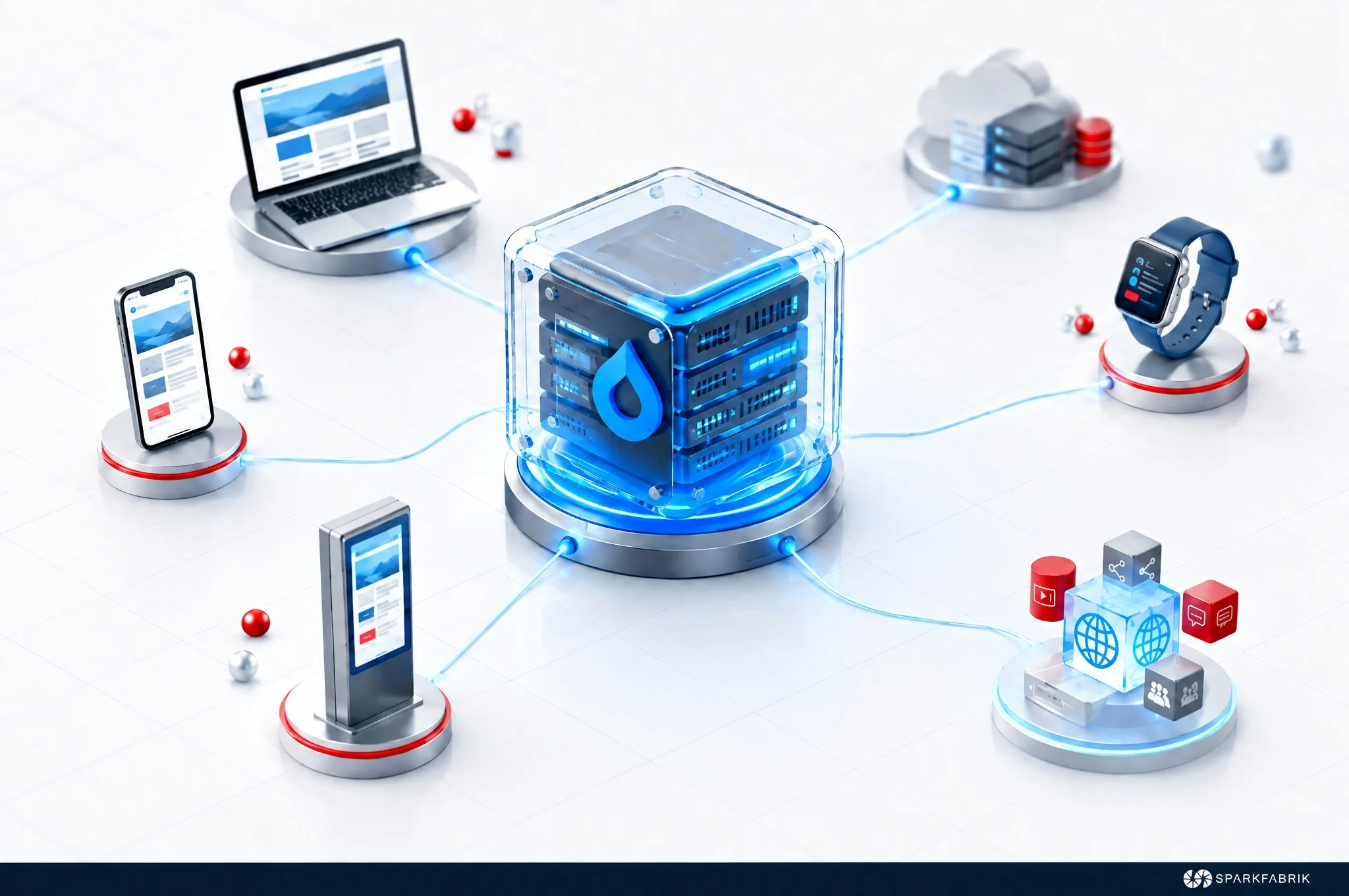 Omnichannel Ecosystem with Centralized Backend