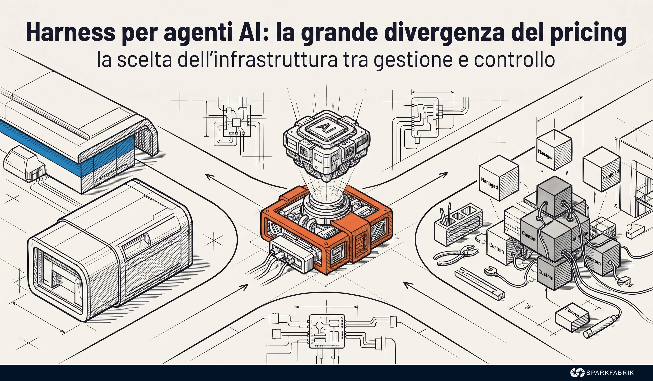 Harness per agenti AI: la grande divergenza del pricing