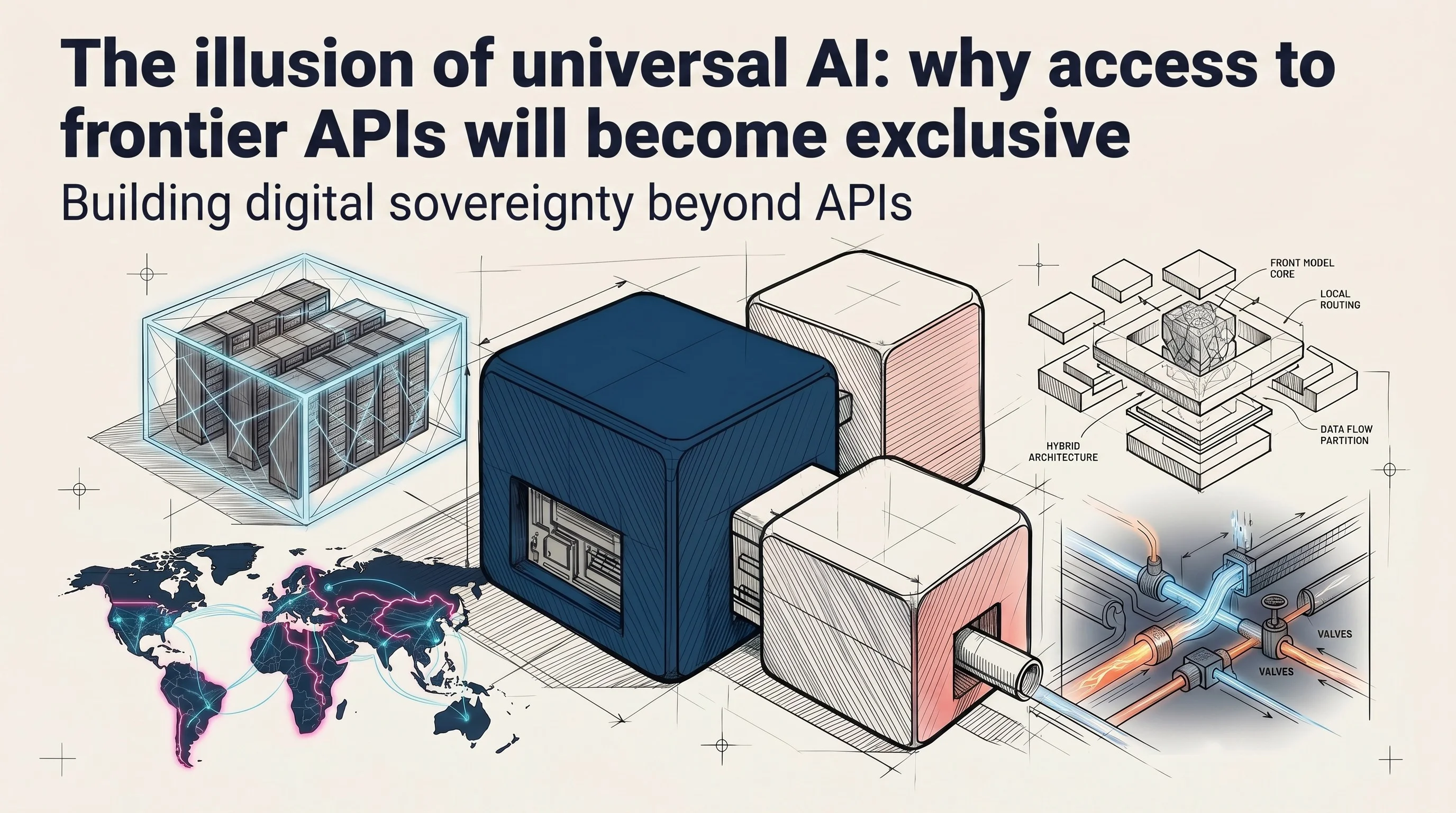 The illusion of universal AI: why access to frontier APIs will become exclusive