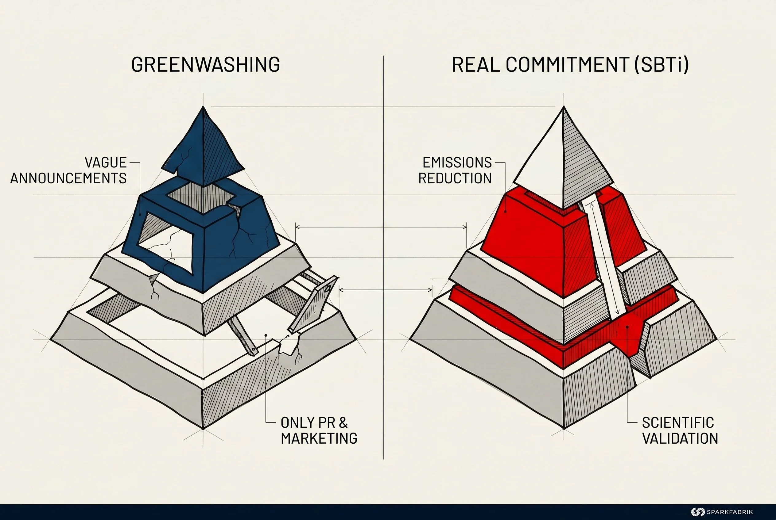 The SBTi transparency pyramid