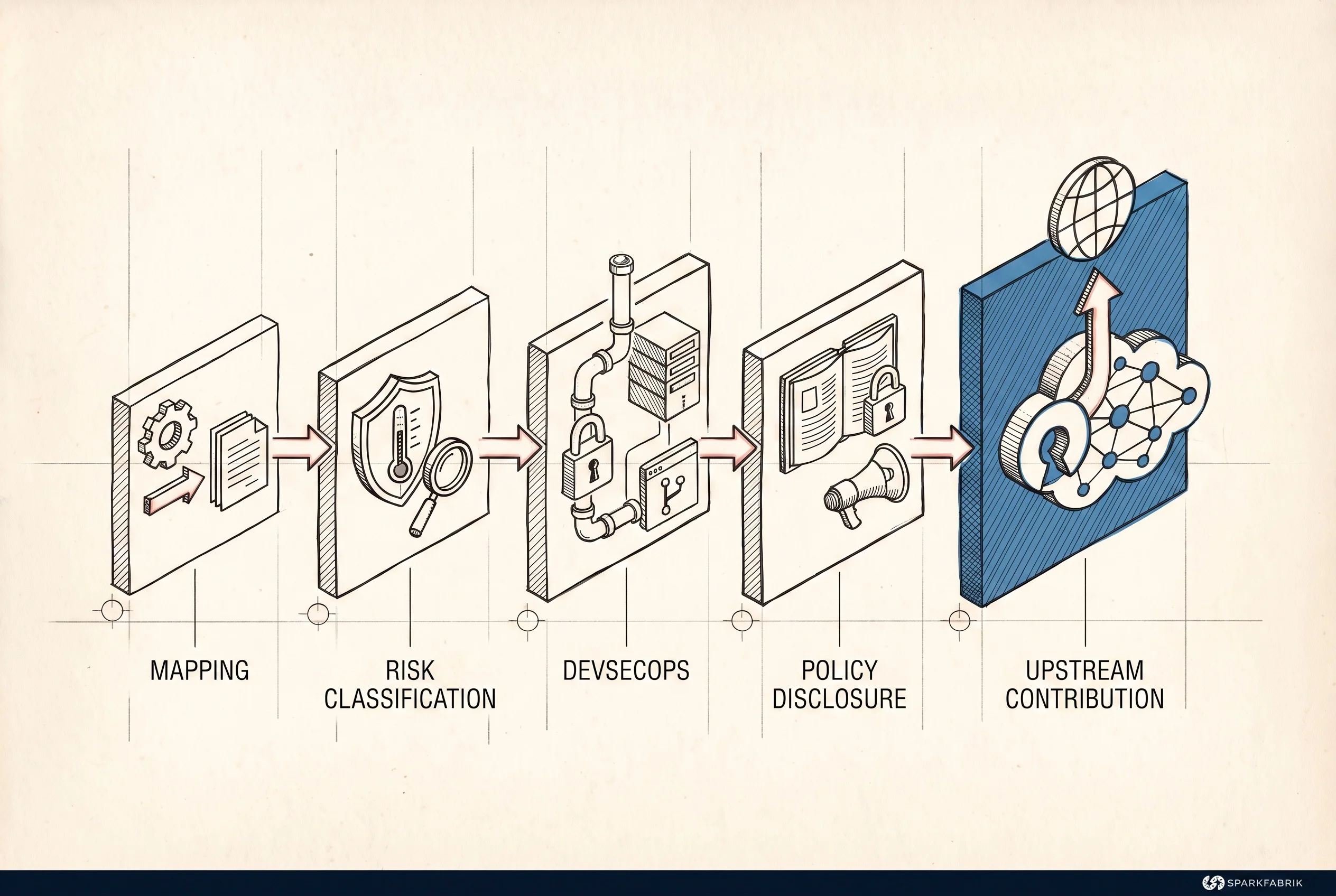 The workflow for CRA compliance