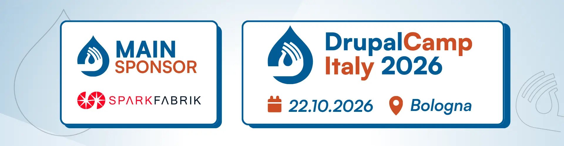 SparkFabrik is Main Sponsor and co-organizer of DrupalCamp Italy. For the 2026 edition, see you in Bologna on October 22nd!