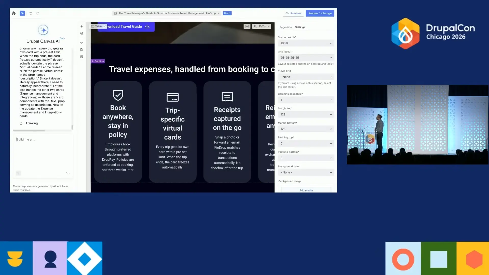 Canvas - Driesnote DrupalCon Chicago 2026